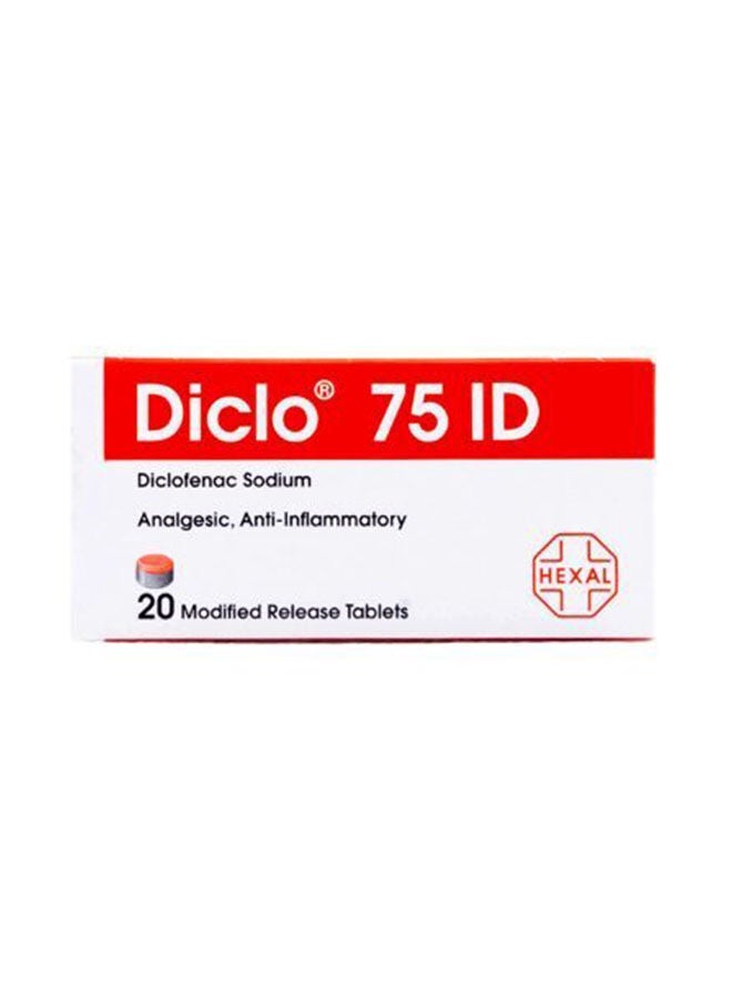 Diclo 75 Id Tab 20'S