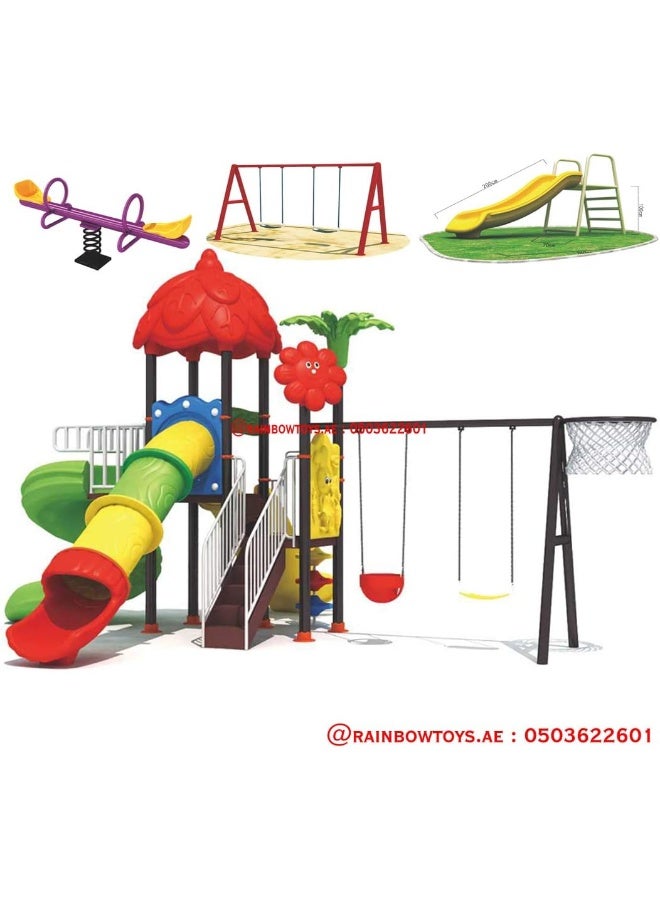 Rainbow Toys Backyard Play-Ground Equipments