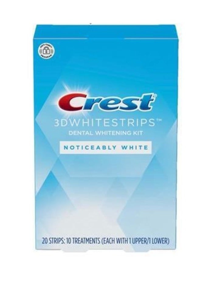 Crest 3D Whitening Strips 20S 10 Treatment