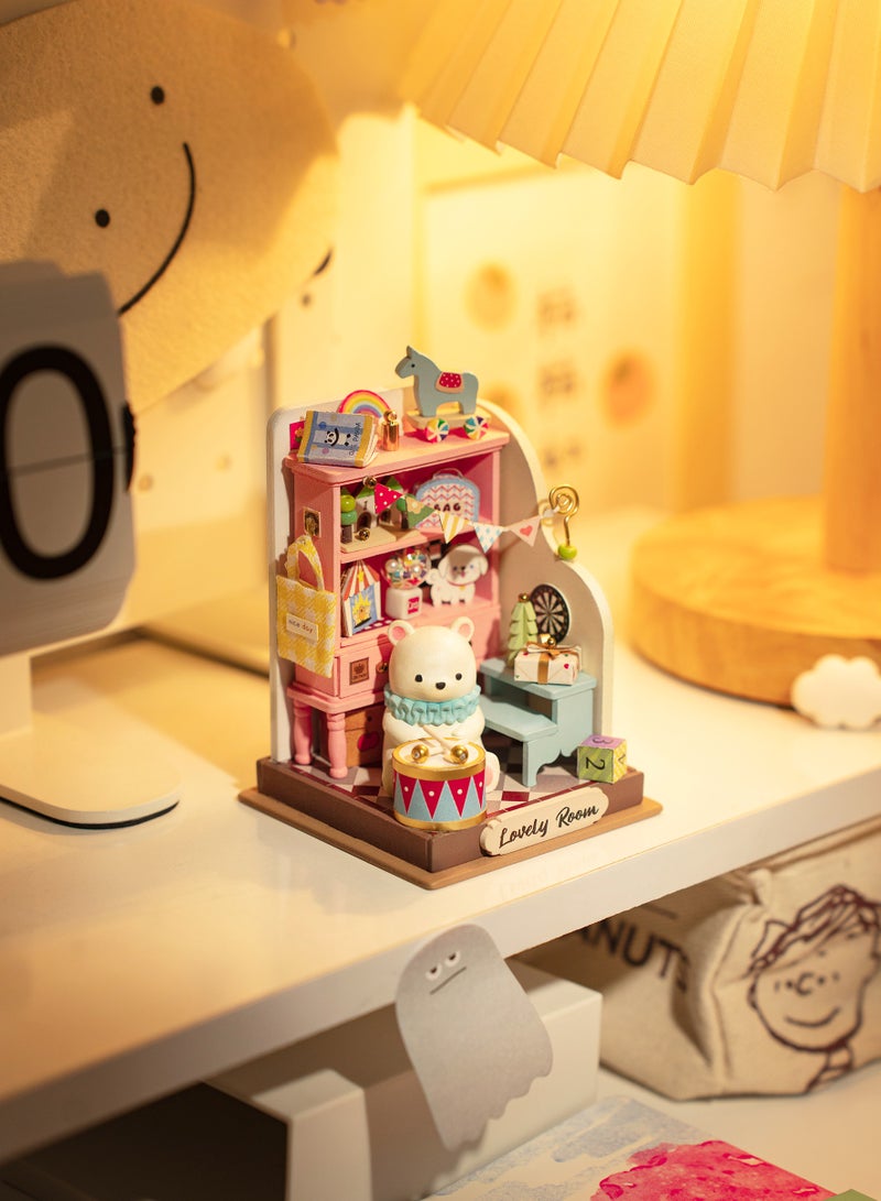 Rolife Childhood Toy House DIY Miniature House DS027 Decorative DIY Crafts/Birthday Gifts/Home Decor for Girls and Boys Teens and Adults