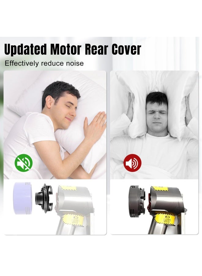 Motor Rear Cover Replacemnet For Dyson V7 V8 Vacuum Cleaner Accessories