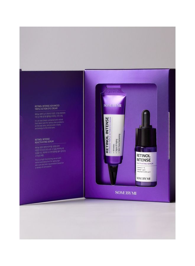 RETINOL INTENSIVE TRIAL KIT (eye cream , serum ) 20 milliliter