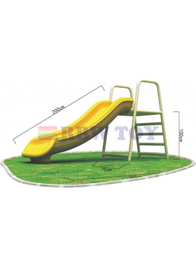 Rainbow Toys Backyard Play-Ground Equipments. All in One Outdoor Games. Play-Ground Toys Area Size 730x530x360cm