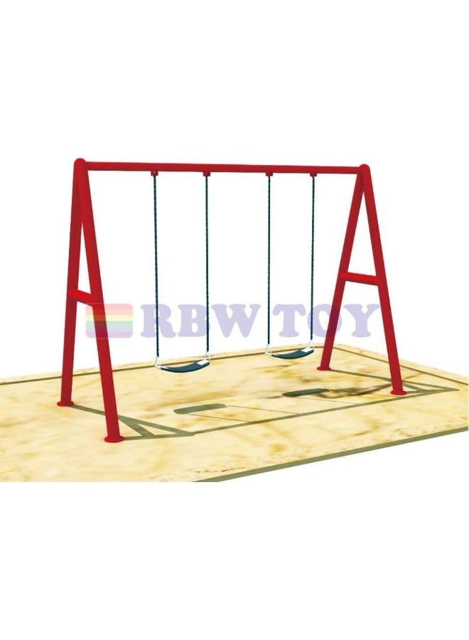 Rainbow Toys Backyard Play-Ground Equipments. All in One Outdoor Games. Play-Ground Toys Area Size 730x530x360cm