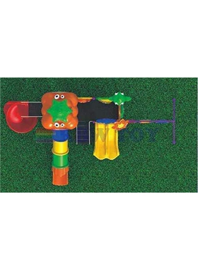 Rainbow Toys Backyard Play-Ground Equipments. All in One Outdoor Games. Play-Ground Toys Area Size 780x450x350cm