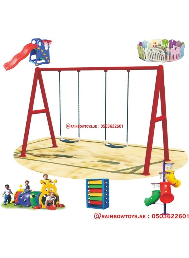 RBW TOYS Outdoor All in One Play Set. Adventure Toys. Play-Ground Toys Area Size 320x180x230cm