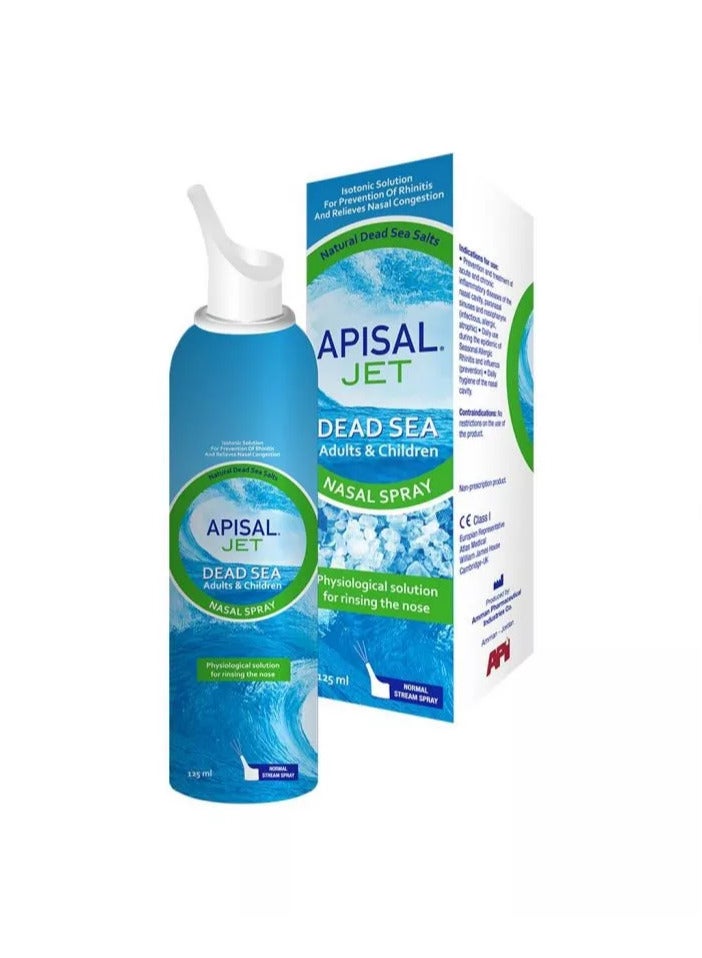 Jet Dead Sea Nasal Spray For Adults And Children 125ml