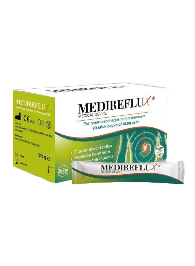 Medireflux Stick Lemon Flavored 20S