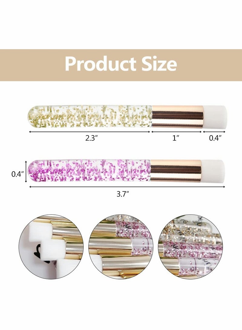 10pcs Eyelash Extension Cleaning Brushes, Deep Cleanse and Refresh Your Lashes and Pores for Women and Girls