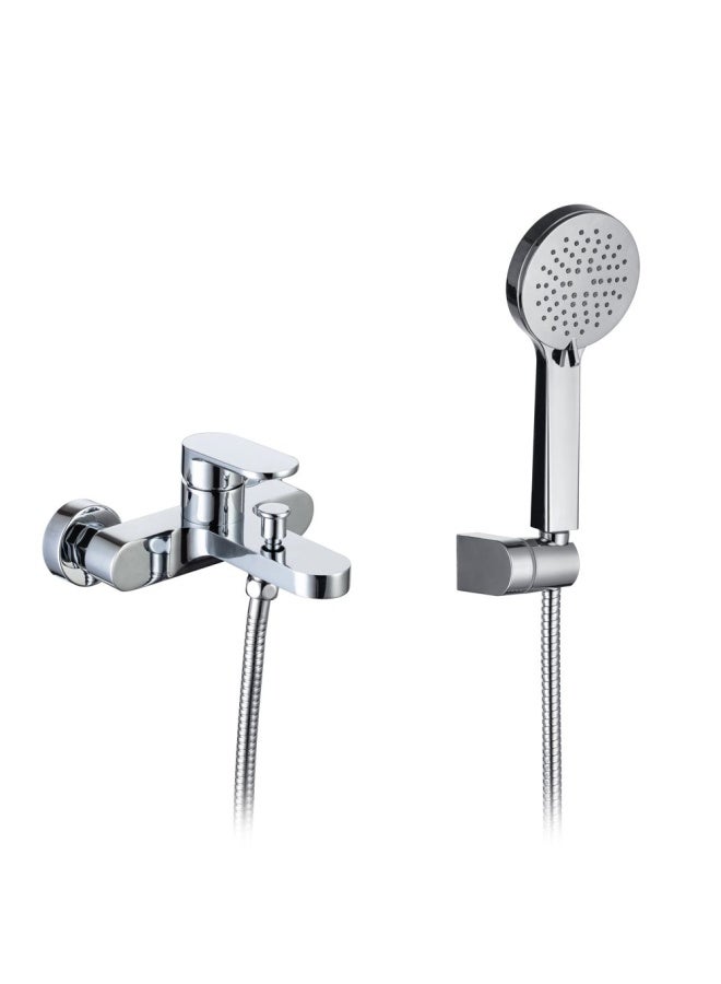 Milano Lira Bath Shower Mixer Set Chrome - Made In China