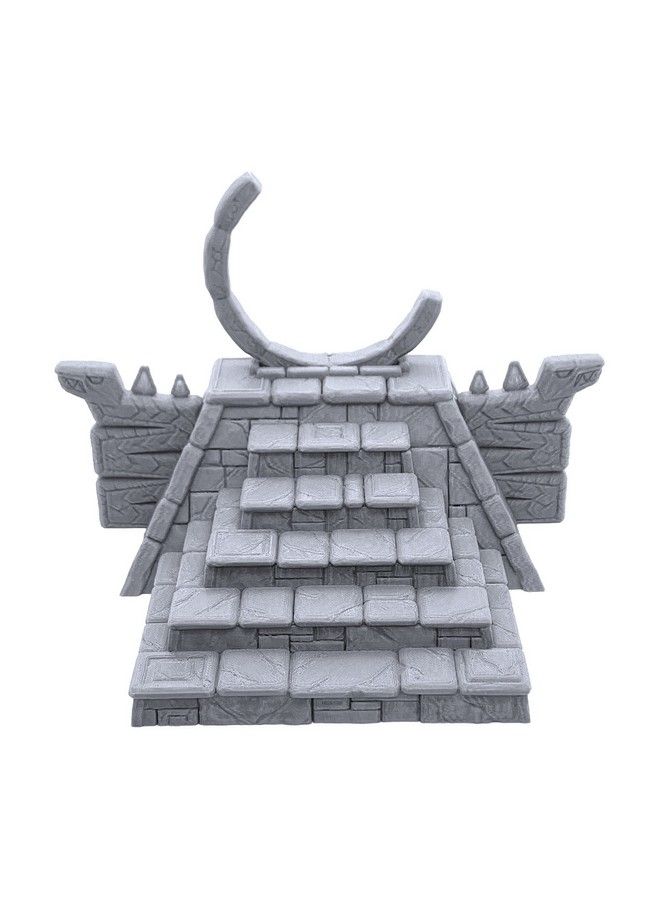 Forgotten Temple Portal By Makers Anvil 3D Printed Tabletop Rpg Scenery And Wargame Terrain For 28Mm Miniatures