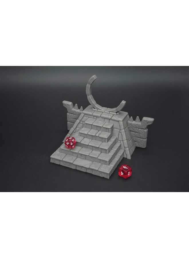 Forgotten Temple Portal By Makers Anvil 3D Printed Tabletop Rpg Scenery And Wargame Terrain For 28Mm Miniatures