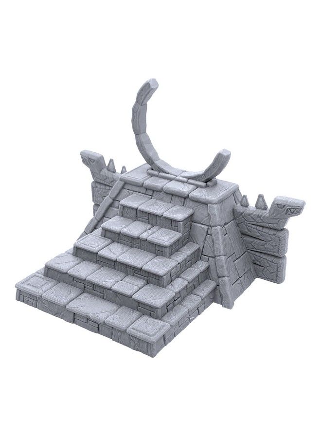 Forgotten Temple Portal By Makers Anvil 3D Printed Tabletop Rpg Scenery And Wargame Terrain For 28Mm Miniatures