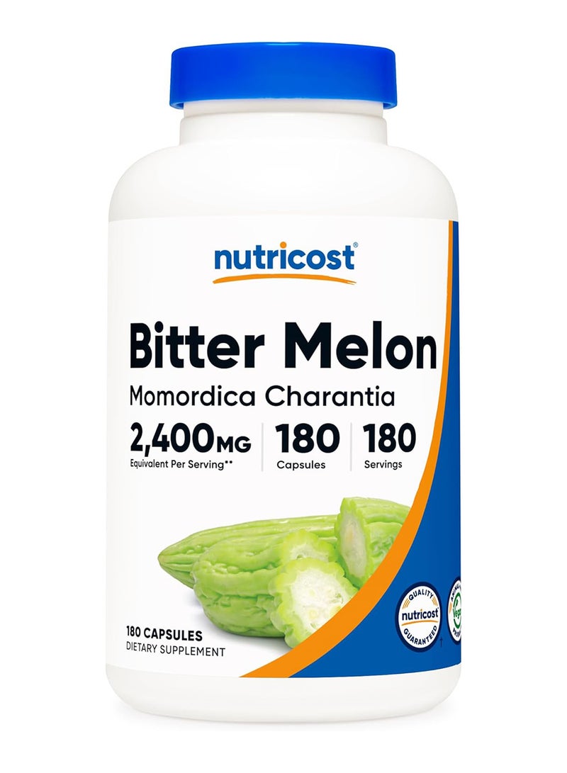 Bitter Melon 600 Mg 180 Capsules