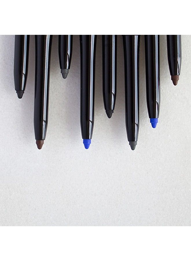 Creamy Eyeliner  Precision Pen For Flawless Eye Looks  Skin Nourishing Mineral Formula  Fine Tipped Point And Angled Smudging Tool For Sharp Or Smoky Designs  101 Lava  0.012 Oz