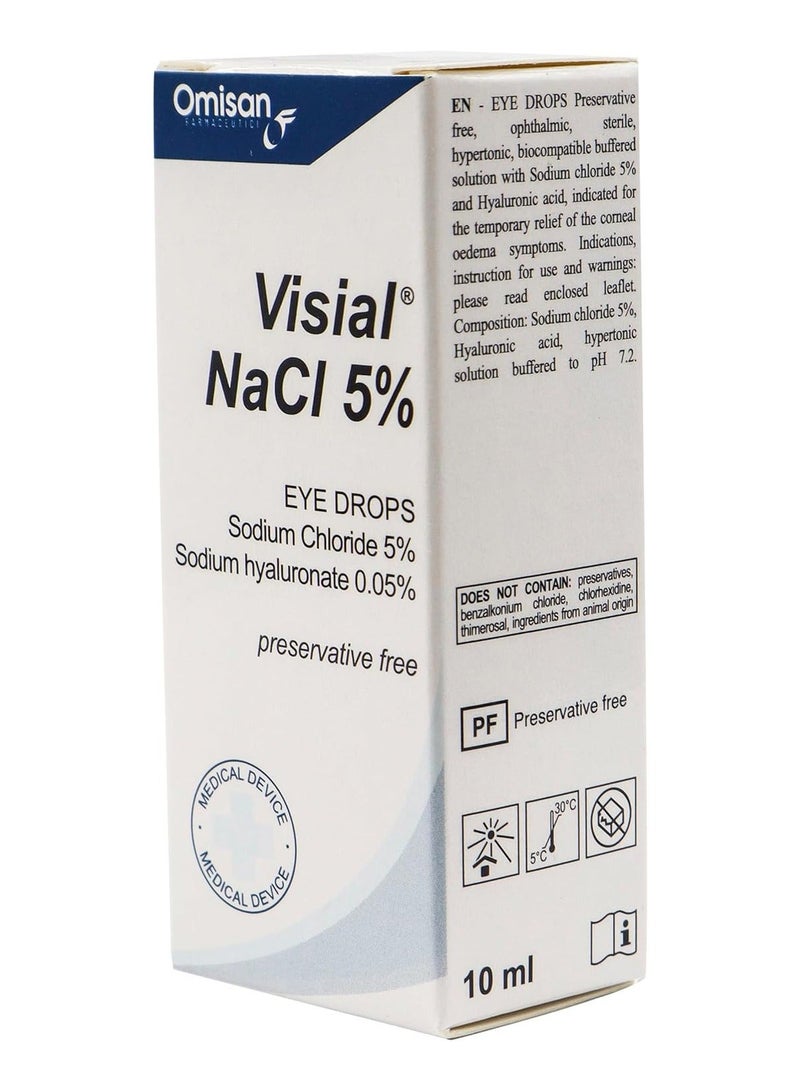 Visial Nacl 5% Eye Drops 10Ml