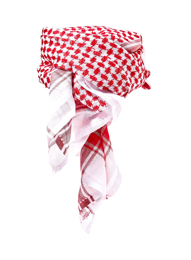 Ghatra Cap Red/White