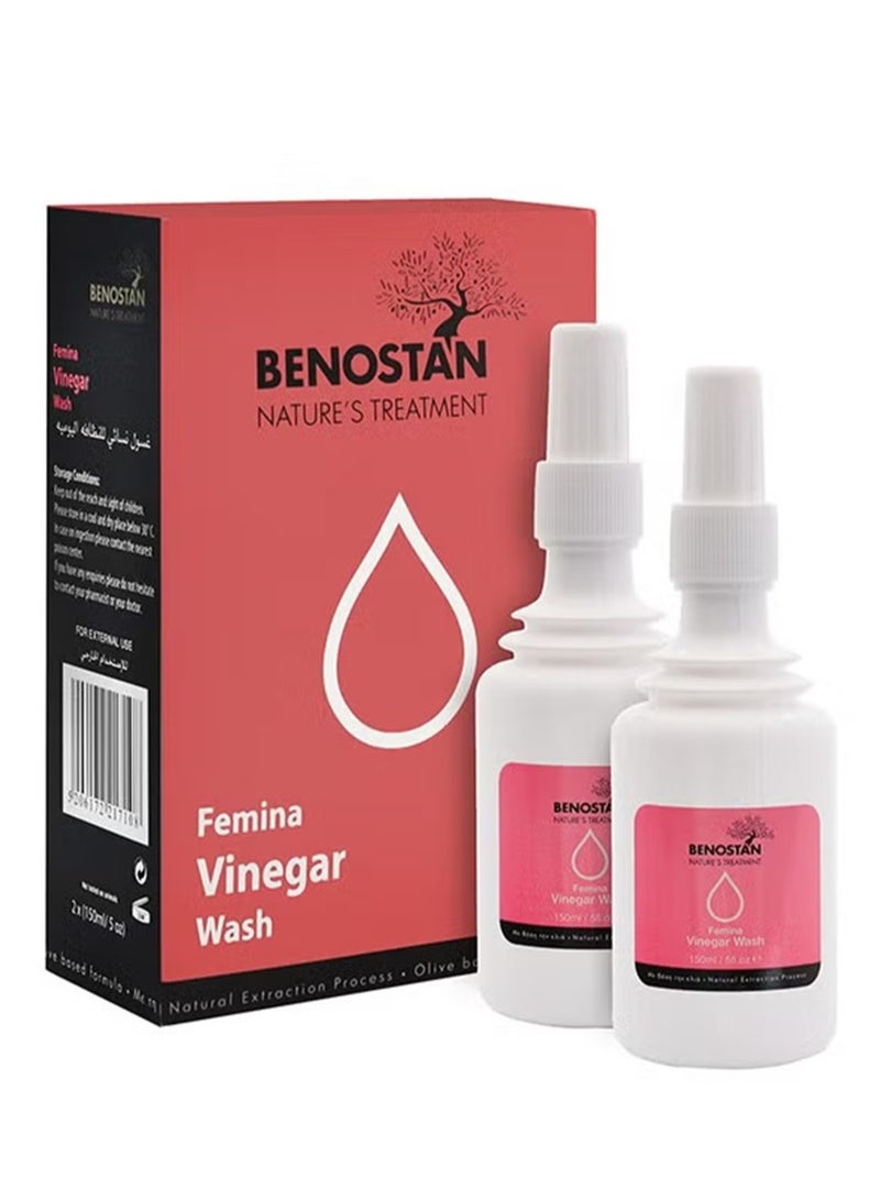 Benostan Femina Vinegar Wash 2 x (150 ml )