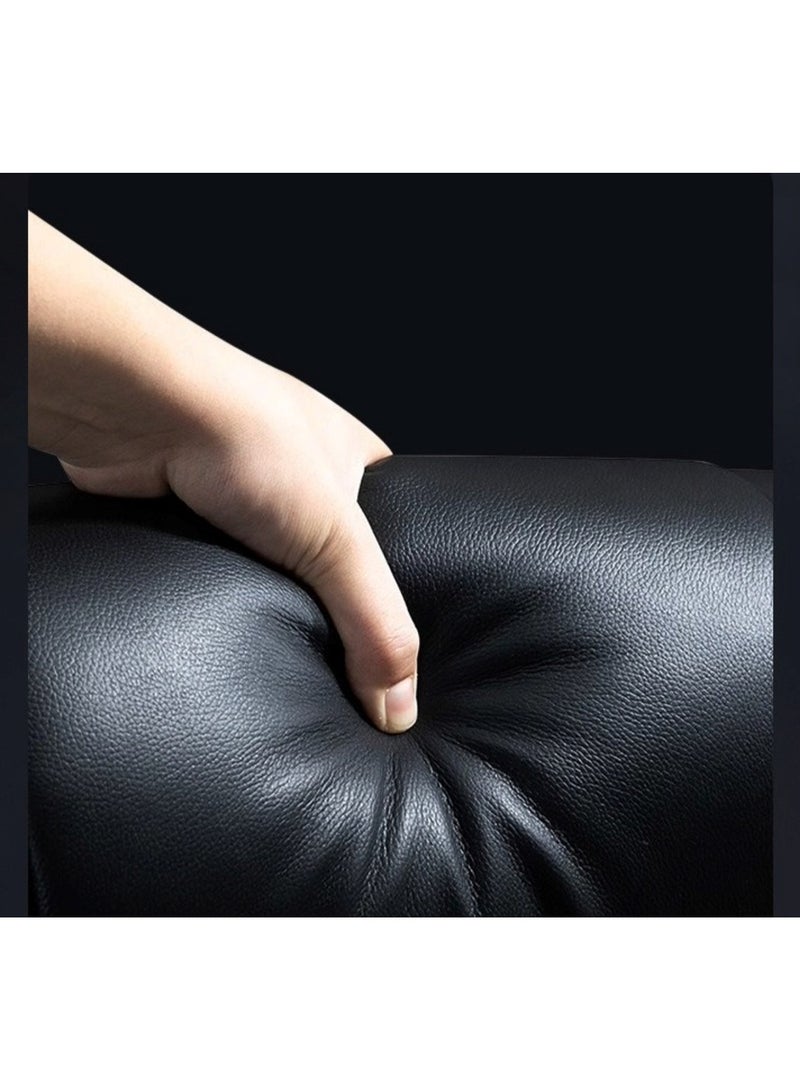 Black Leather Multi-Purpose Chair