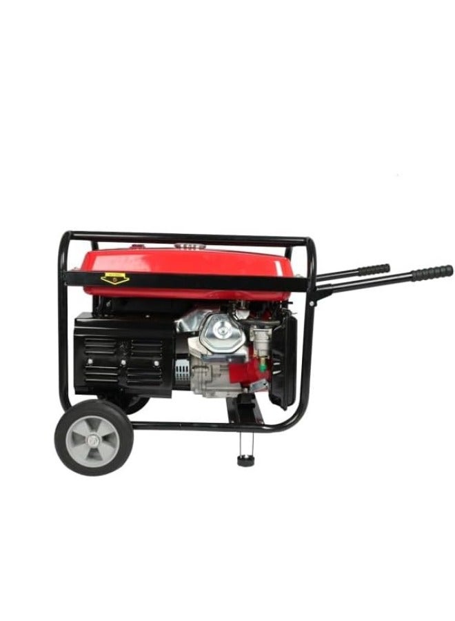 AFRA Gasoline Generator, 7.5KW Maximum, Recoil and Electric Start, 192F Engine, Compact Design, Low Noise, Accessories Included