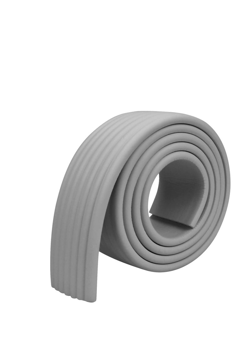 Baby Edge Corner Guards 2M Safety Bumpers Edge Guard Soft Furniture Table Corner Protection Bumper Safe Protector Foam Baby Safety Bumper Guard Soft Strip(Grey)