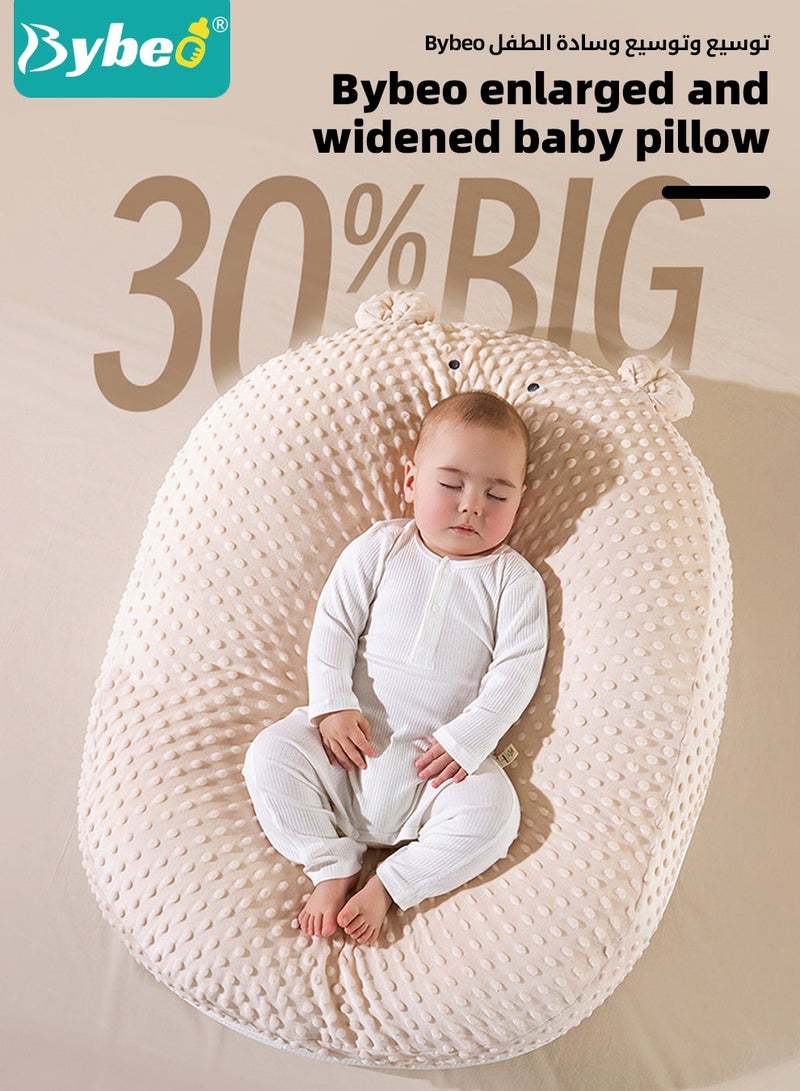 Baby Nursing Pillows for Breastfeeding, Multifunctional Infants Feeding Support Pillows, Dual-Sided Anti-Reflux Baby Lounger, Removable Baby Sleeping Nest, Throw up Prevention Slope Mat