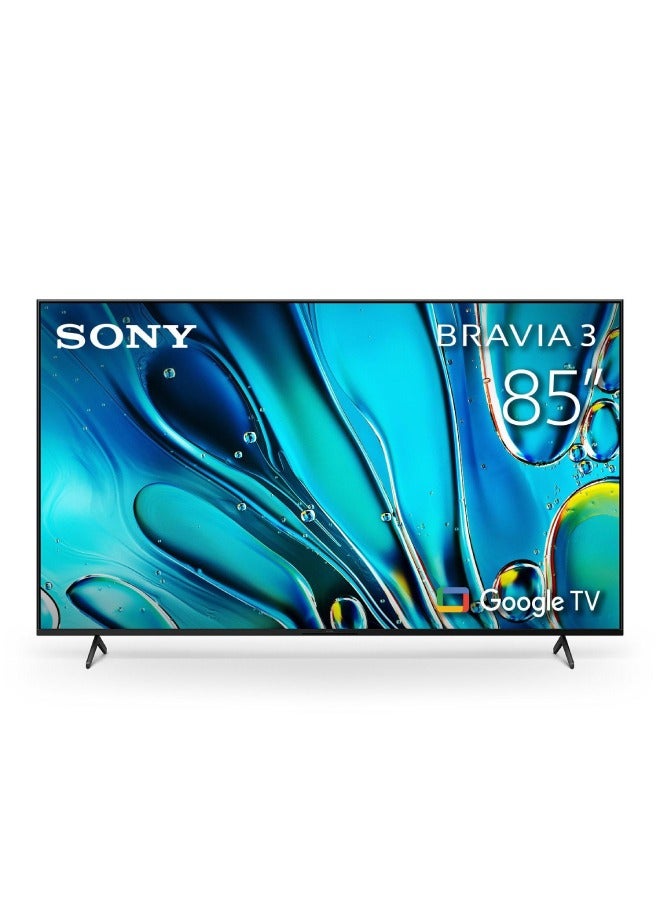 85 Inch 4K Smart TV HDR 50Hz K-85S30 Black