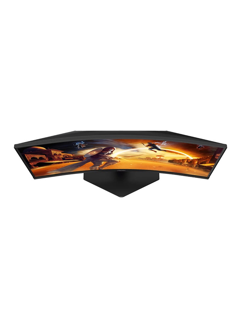 27 inch FHD Curved Gaming Monitor, 1ms (GtG) Response Time, 280 Hz Refresh Rate, Adaptive Sync,1.07 Billion Display Colors, Adjustable Stand, HDMI, DisplayPort C27G4ZE Black/Red