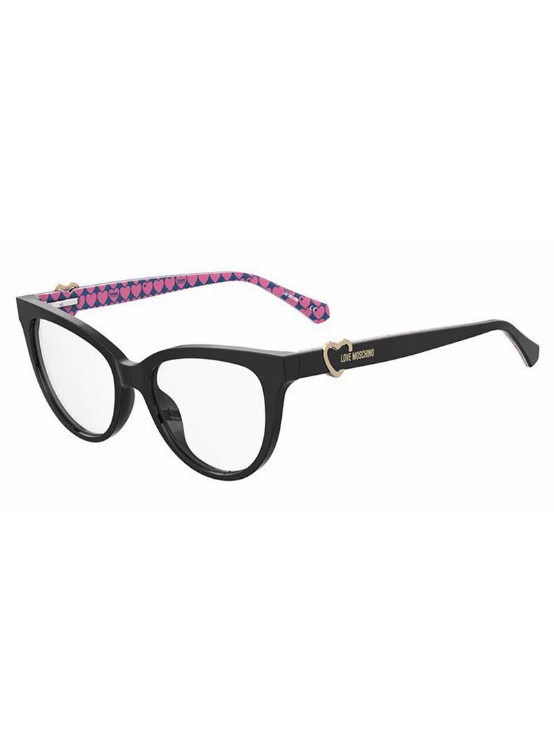 Love Moschino MOL609 807 52 Women's Eyeglasses Frame