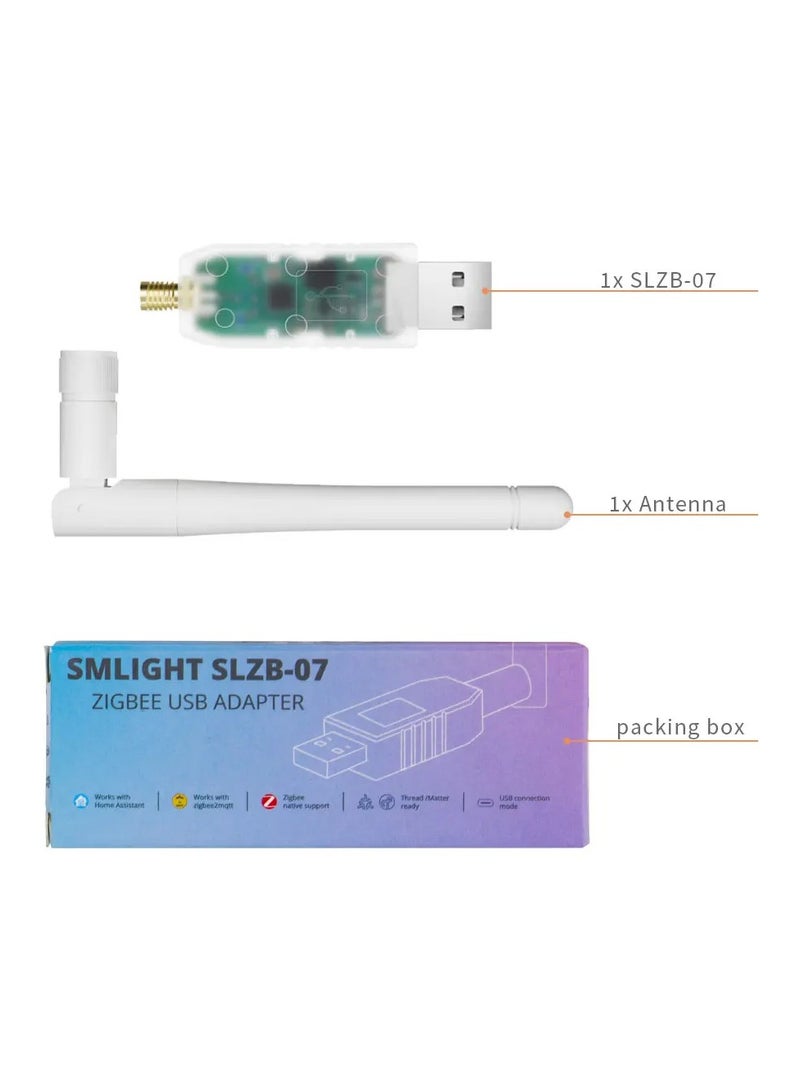 Zigbee 3.0 Coordinator Thread/Matter Mini USB Adapter Works with Zigbee 2MQTT
