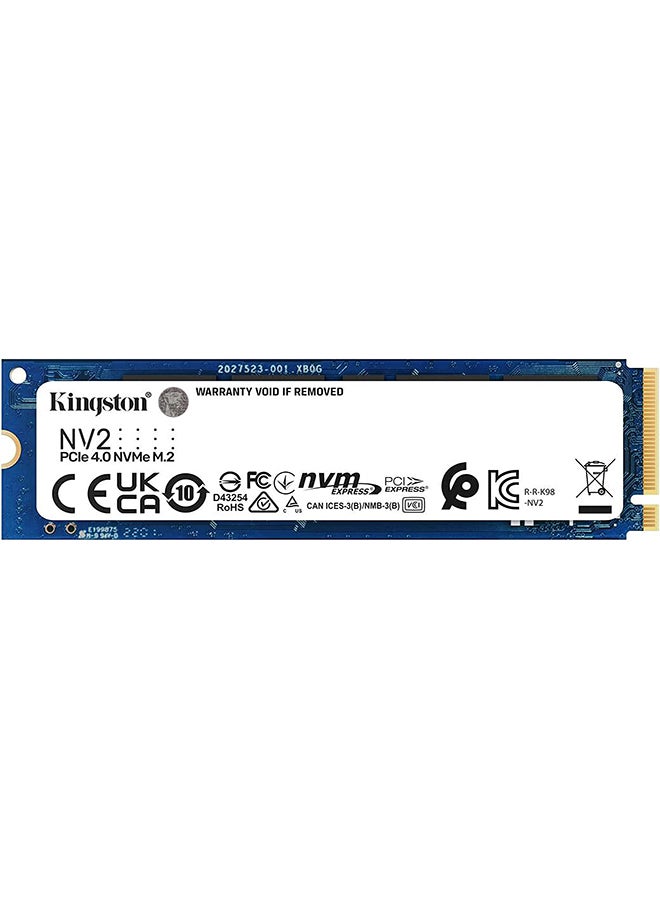 NV2 NVMe PCIe 4.0 SSD 500G M.2 2280 SNV2S/500G 500 GB