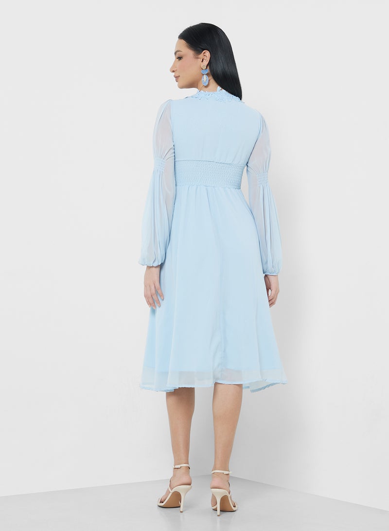 Puff Sleeve Dress