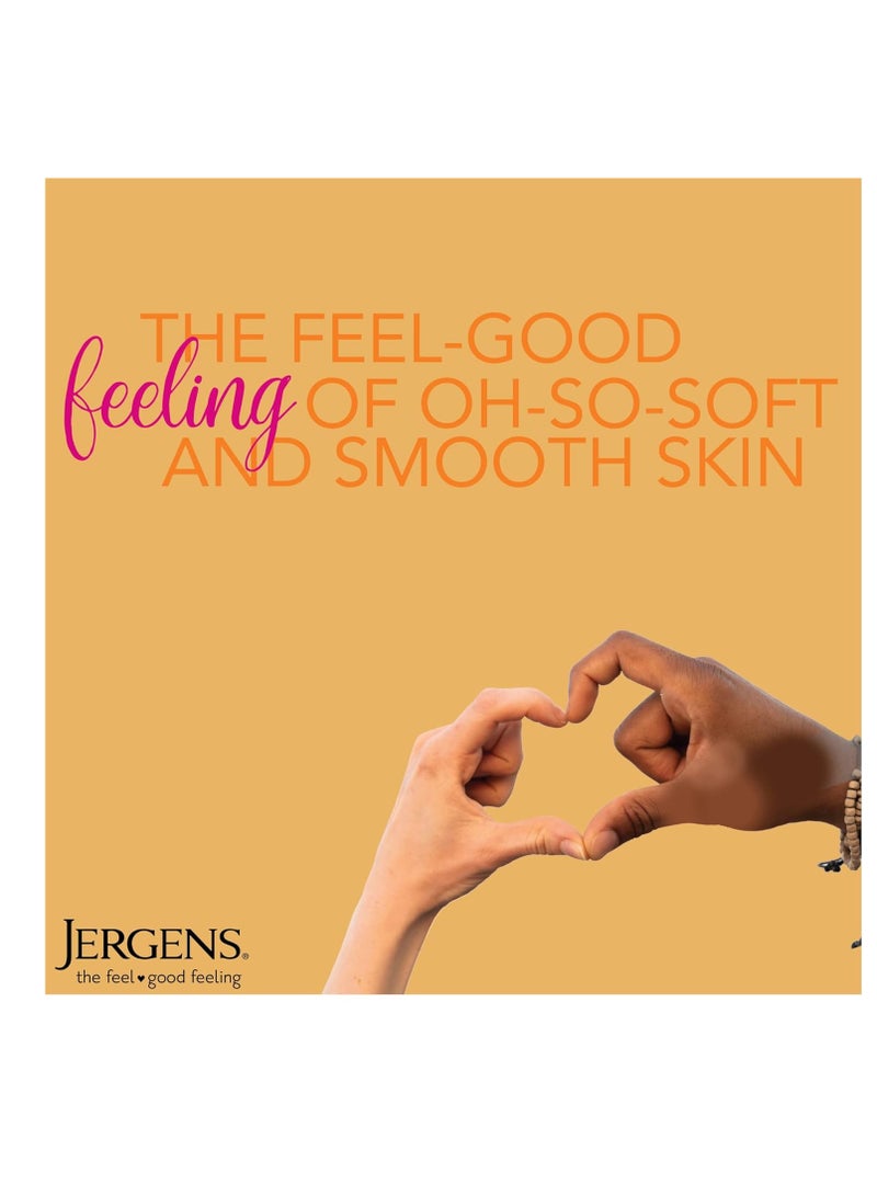 Jergens Skin Firming Body Lotion for Dry to Extra Dry Skin, Skin Tightening Cream with Collagen and Elastin, Instantly Moisturizes Dry Skin, Dermatologist Tested, Hydralucence Blend, 3-16.8 oz