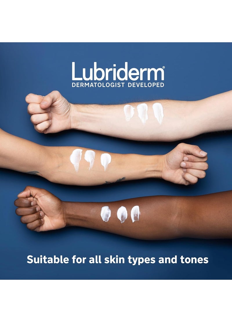 Lubriderm Intense Dry Skin Repair Lotion + Pro-Ceramide with Vitamin E & Minerals Helps to Repair Rough, Dry Skin, Fast Absorbing Lotion is Fragrance-Free and Non-Greasy, 16 fl. Oz