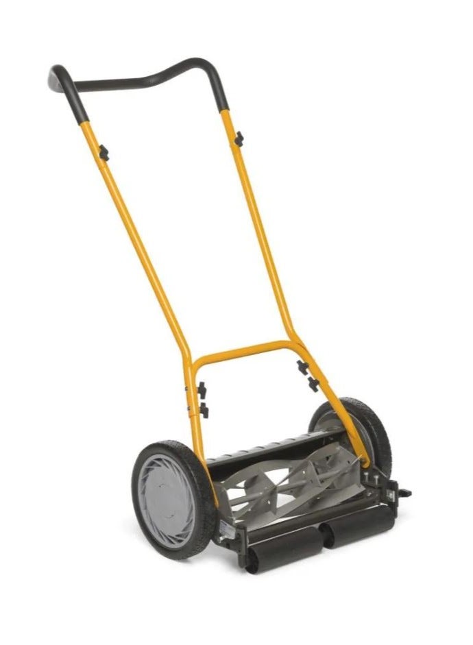 Stiga Push Cylinder Hand-propelled Lawn Mower SCM-240-R 40cm Cutting Width and Adjustable Handle and Sharp Blades ( Made in Italy )