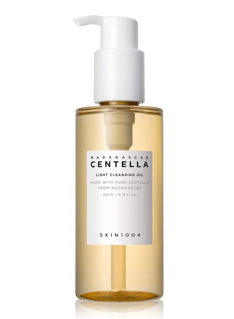 Centella Light Cleansing Oil   - Gentle and Refreshing Cleansing Oil with Centella Asiatica for Daily Makeup Removal and Skin Nourishment, 200ml