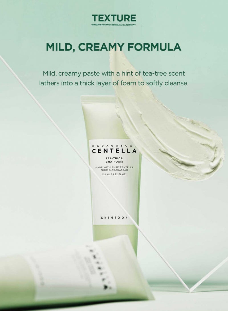 Professional Cleansing Care For Acne-Prone Skin With Centella Asiatica Extract And Bha – Deep Cleansing, Exfoliating, And Soothing, 125Ml