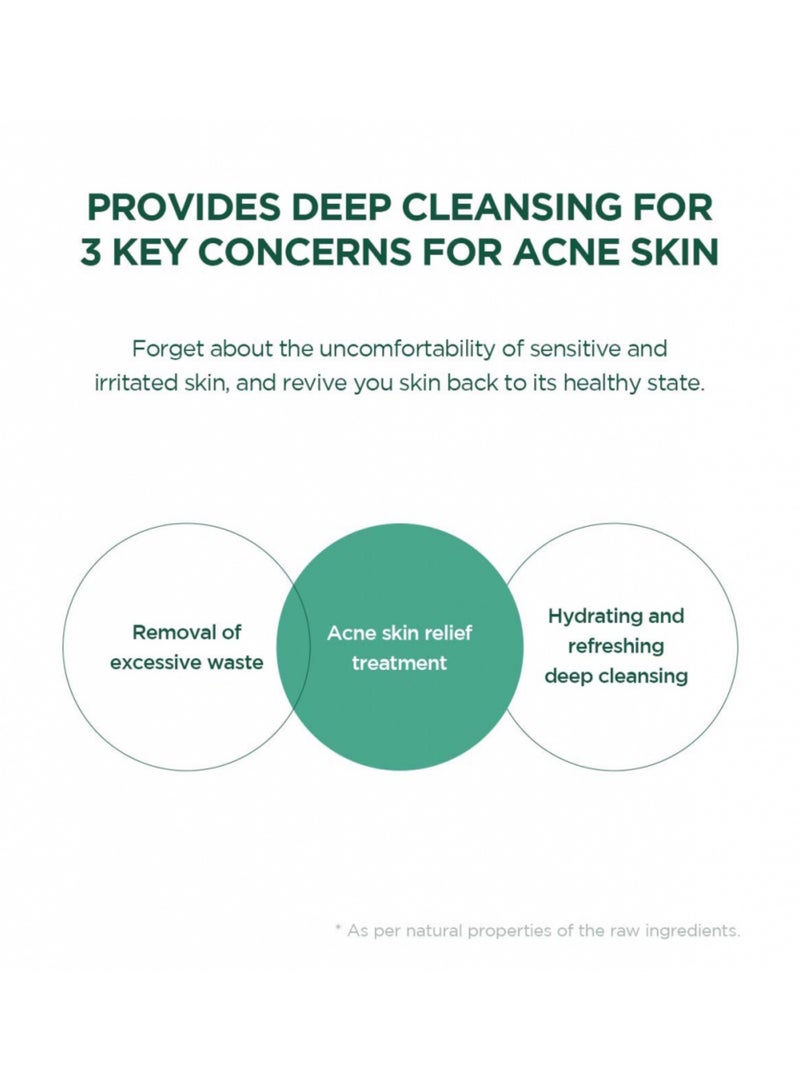 Professional Cleansing Care For Acne-Prone Skin With Centella Asiatica Extract And Bha – Deep Cleansing, Exfoliating, And Soothing, 125Ml