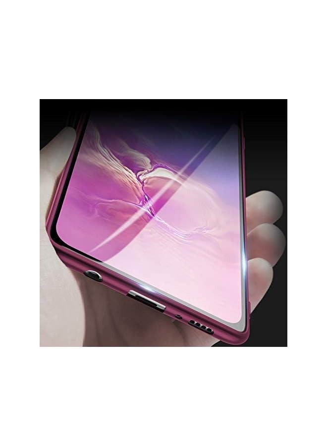Galaxy S10e Case,X-Level Slim Fit Soft TPU Ultra Thin S10e Mobile Phone Cover Matte Finish Coating Grip Phone Case for Women Compatible Galaxy S10e (2019)-WineRed