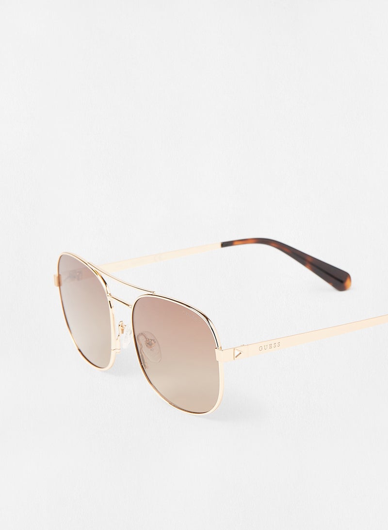 UV Protected Square Sunglasses - Lens Size : 56 mm