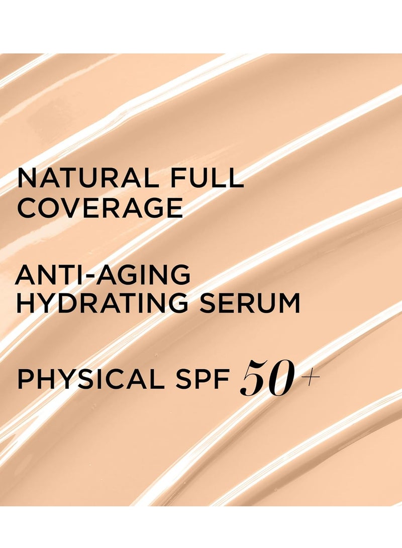 IT Cosmetics Your Skin But Better CC+ Cream - Color Correcting Cream, Full-Coverage Foundation, Hydrating Serum & SPF 50+ Sunscreen - Natural Finish - 1.08 fl oz