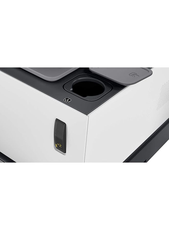 HP Neverstop Laser 1000W Wireless - Print Speed up to 21 Page Per Minute, Toner preloaded to print up to 5000 pages - White [4RY23A] White/Grey