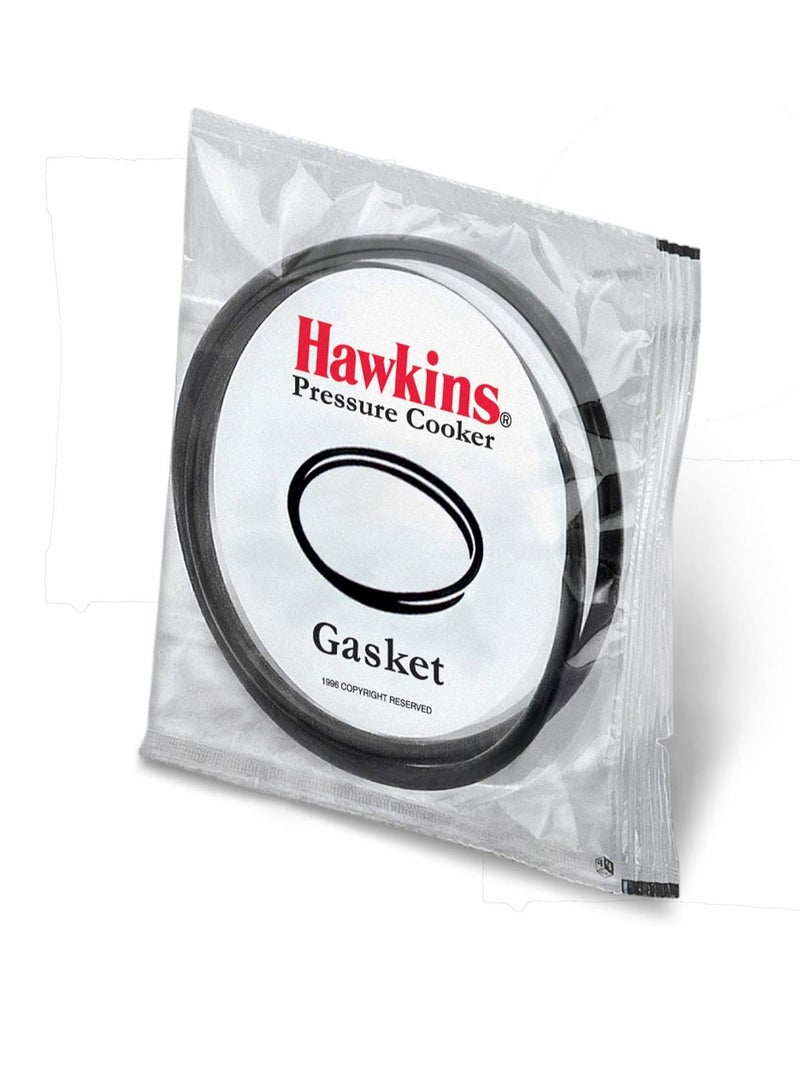 Hawkins Gasket for 3.5 to 8-Liter Pressure Cooker Sealing Ring, Medium, Black