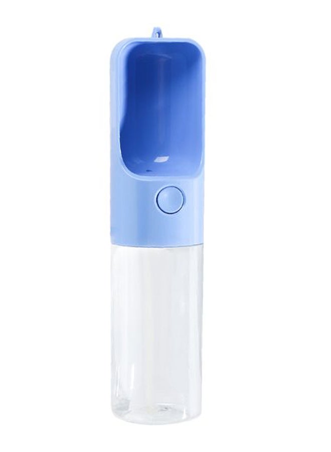 Accompanying Water Bottle For Pet Blue/Clear