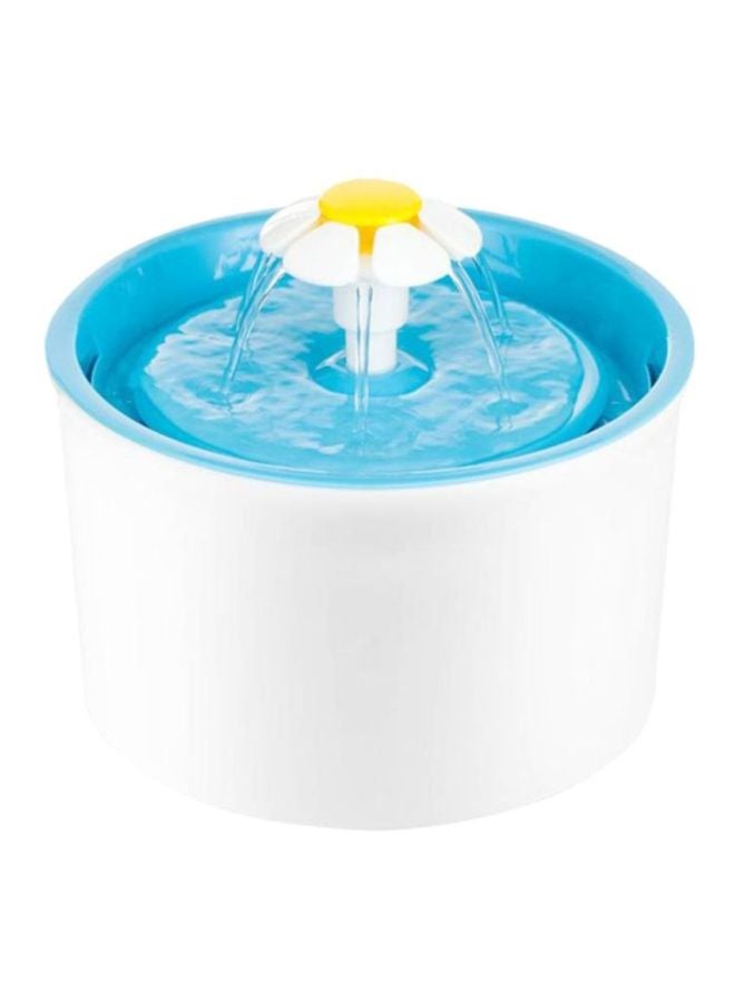 Pet Fountain Blue/White/Yellow