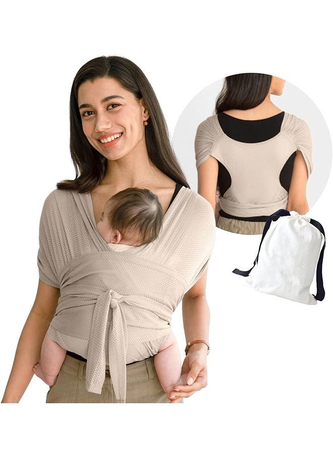 Baby Summer Mesh Breathable Baby Carrier, Under 44Lbs