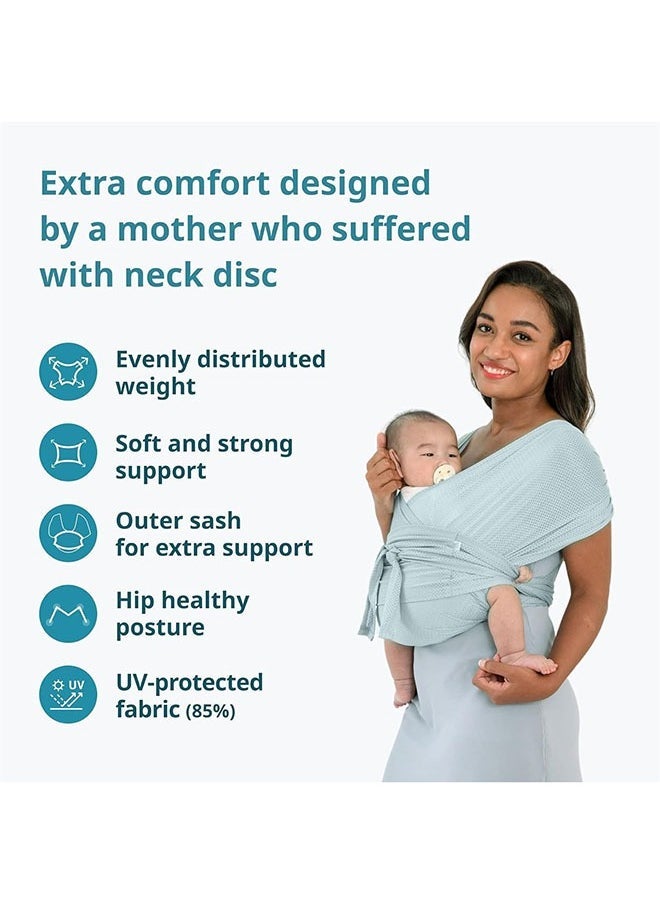 Baby Summer Mesh Breathable Baby Carrier, Under 44Lbs