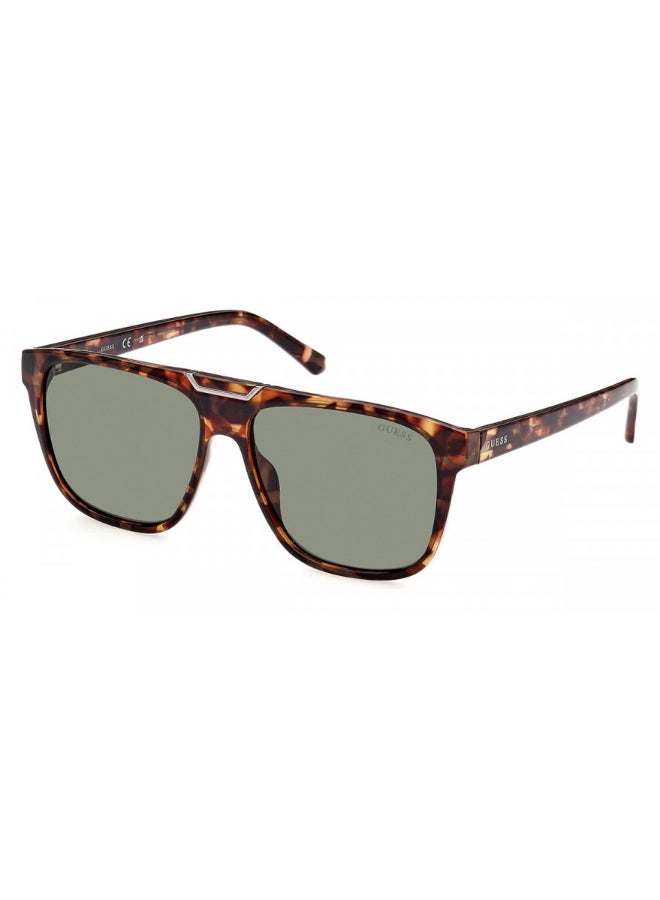 Unisex Square Sunglasses - GU00056 -  Lens Size: 58 mm