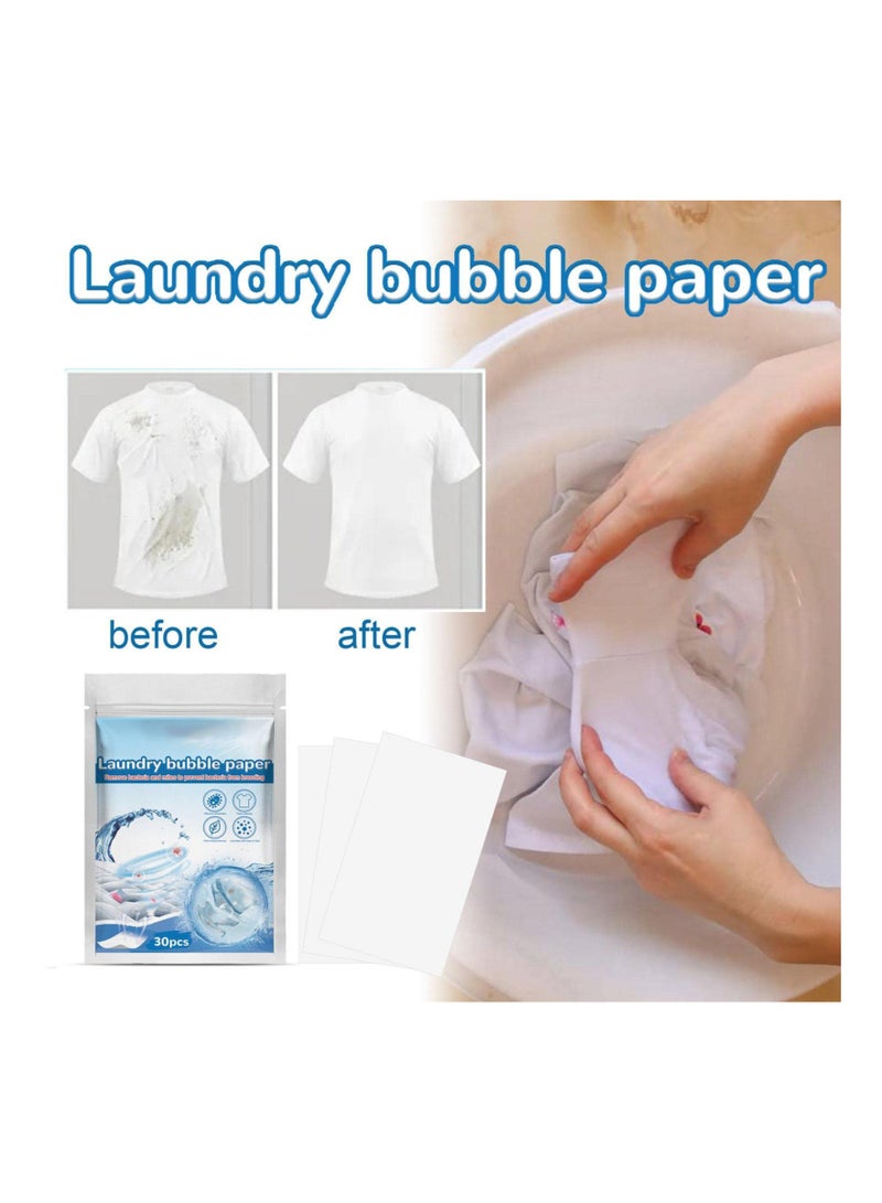 Travel Laundry Detergent Sheets Liquidless, 2 packs 60 Eco Sheets Laundry Detergent, Eco-friendly, Biode gradable, Zero Waste, Cruelty-Free Laundry Detergent Sheets/Eco-Strips for Sensitive Skin