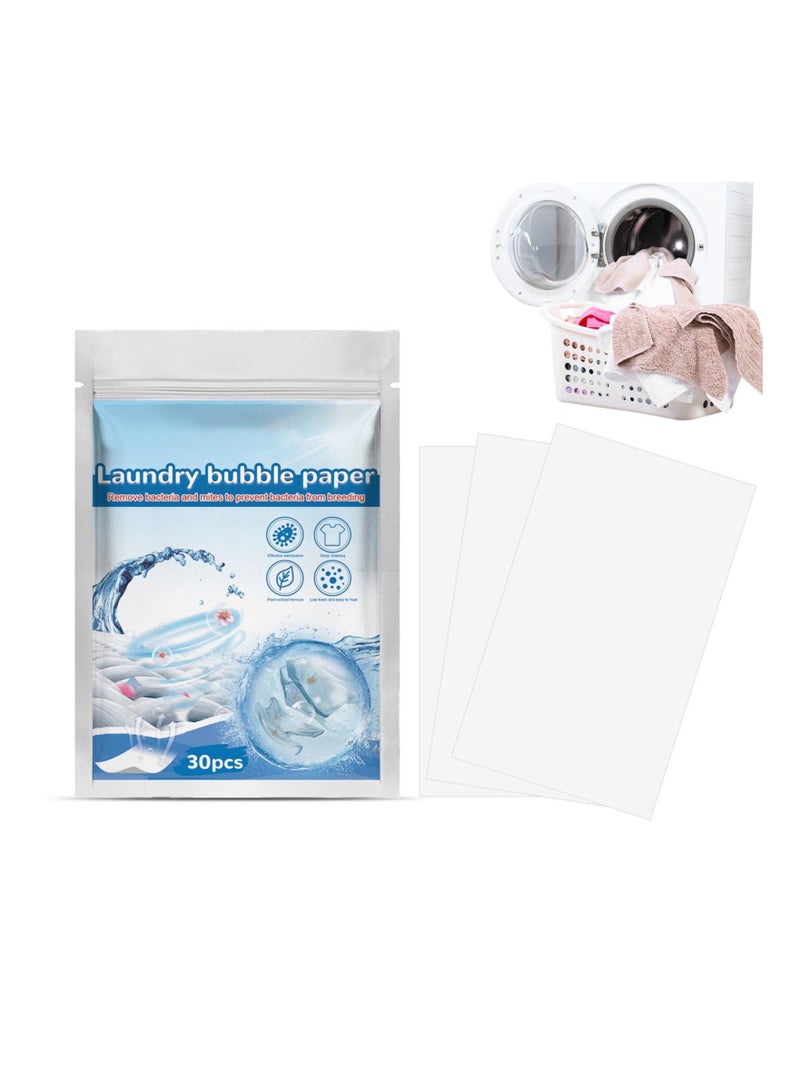Travel Laundry Detergent Sheets Liquidless, 2 packs 60 Eco Sheets Laundry Detergent, Eco-friendly, Biode gradable, Zero Waste, Cruelty-Free Laundry Detergent Sheets/Eco-Strips for Sensitive Skin